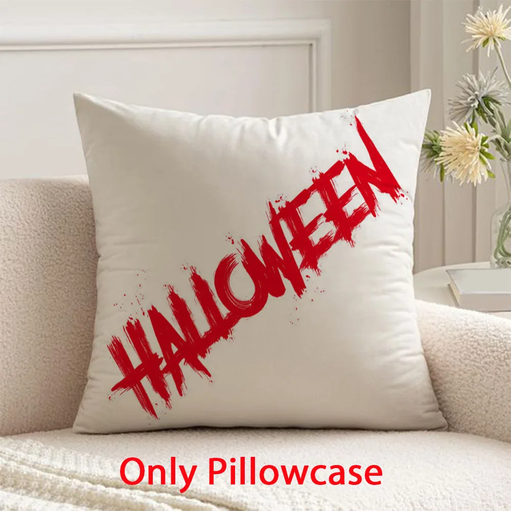 

Halloween Pillow cover winter decorative 45x45 cushions cover for New Year home decor pillow case