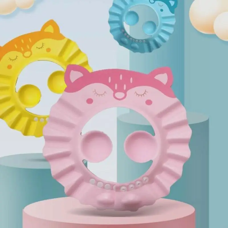

97BE Adjustable Baby Shower Cap For Washing Hair Infants Baby Protect Your Baby Eyes