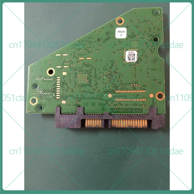 1-5pcs Used FOR ST 100800538 REV A Tested PCB 3.5 Inch SATA Desktop Hard Drive