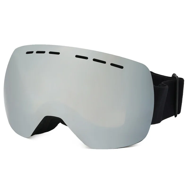 

Новинка 2025 года, красочные магнитные лыжные очки, ветрозащитные двухслойные противотуманные очки унисекс для катания на сноуборде, альпинизме, защитные очки