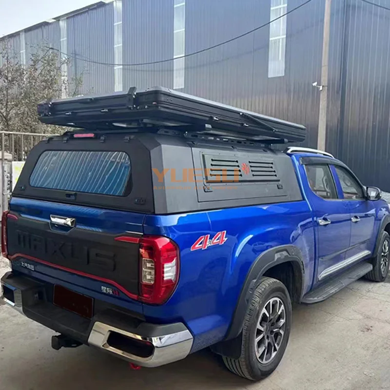 High-grade Steel Dual Cab 4x4 Pickup Truck Topper canopy hardtop for Toyota Tundra Tacoma