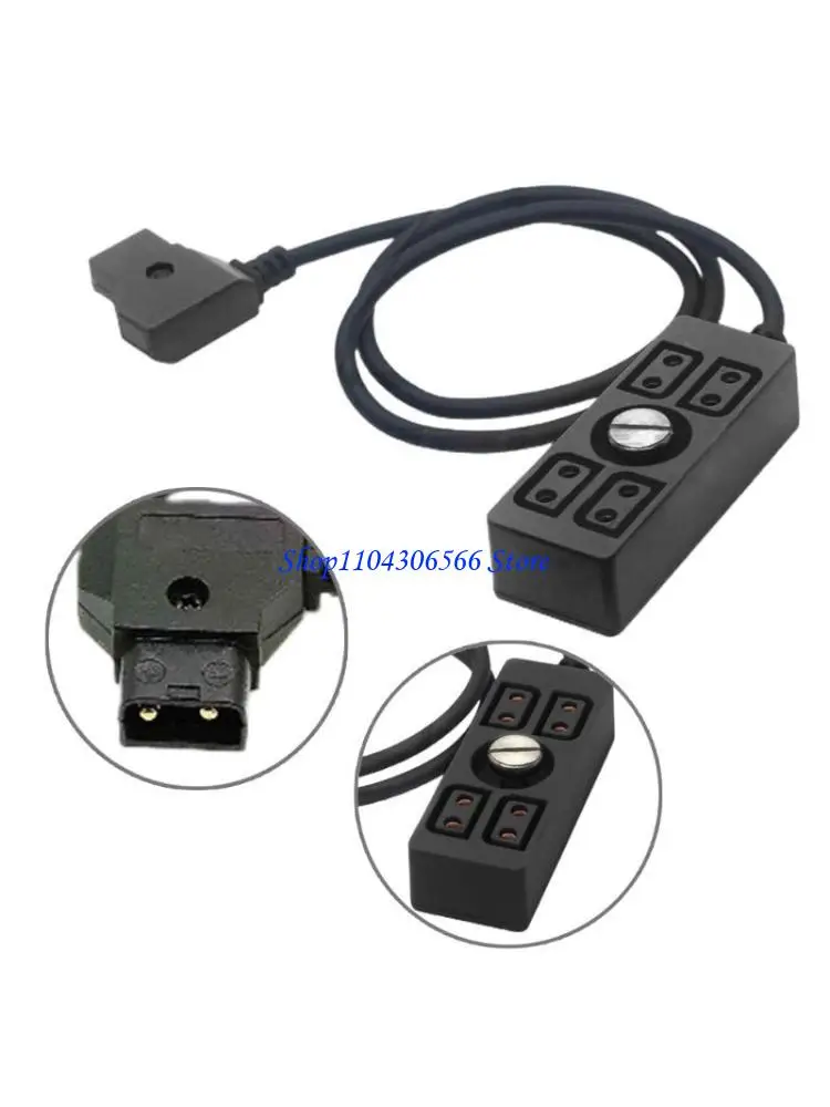 02DD D-tap Power Cord Connectors Conveniently Power up to 4 Devices Simultaneously