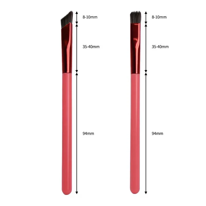 Wild Eyebrow Brush Multifunction Simulated Eyebrow Hair Makeup Brush Contour Eyeshadow Concealer Square Make Up Brushes