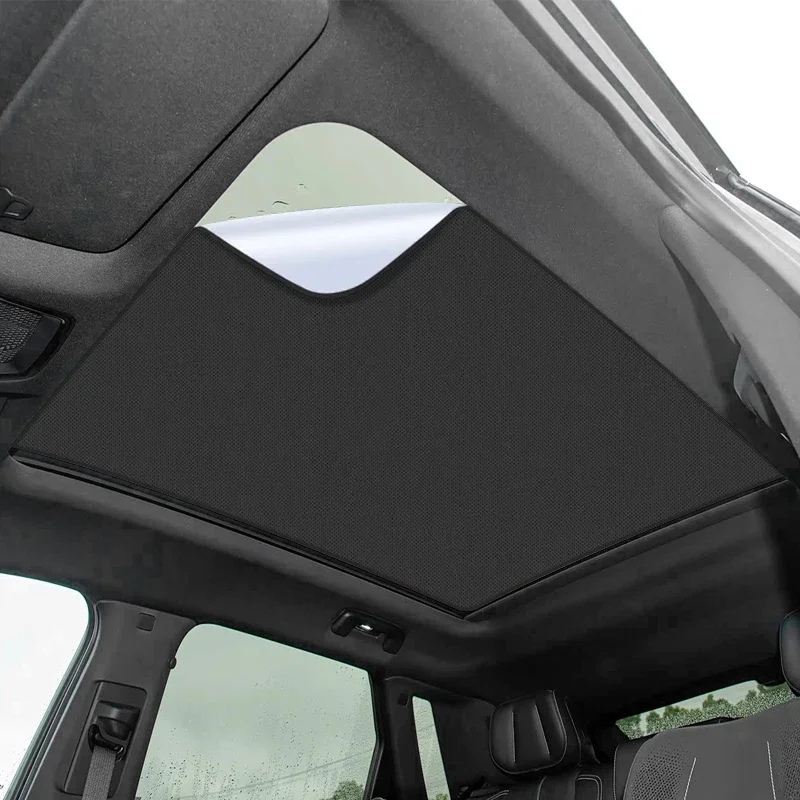 

Car Suede Fabric Electrostatic Adsorption Sunroof Sunshade Anti-UV Heat Insulation Skylight For CADILLAC LYRIQ 2023-Present