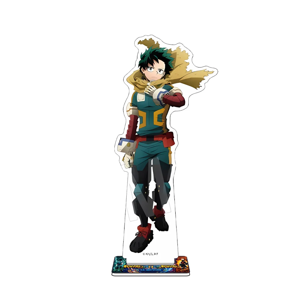 My Hero Academia 15CM Acrylic Stand keychain Anime Stand Izuku Midoriya Katsuki Bakugo Fashion Desktop Tabletop Display Ornament