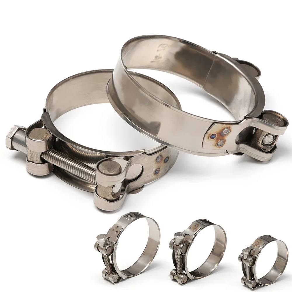 20 Size Stainless steel strengthens the clamp hose clamp Circular air water pipe Fuel hose clips of water pipe fasteners clamps
