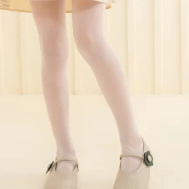 Arbitrary Cutting Anti Hook Baby Kids Tights Princess Girls Ultra ThinTransparent Pantyhose Kawaii Cartoon Rabbit Slip Leggings