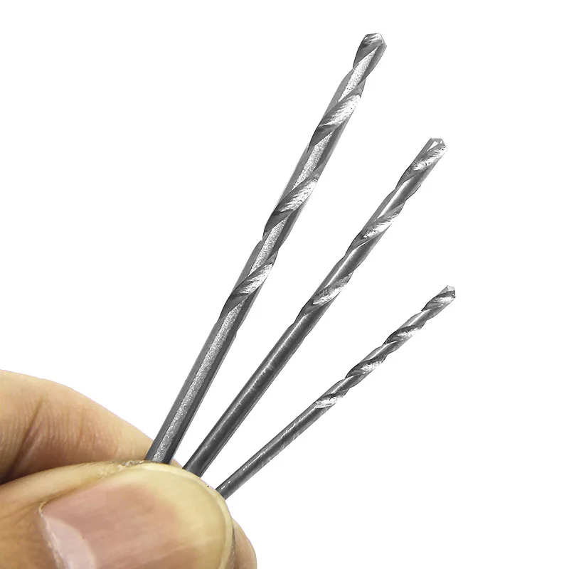 10/20pcs set 0.3mm-1.6mm Mini High Speed Steel Twist Drill Bit Set Micro HSS drill bit set with Case