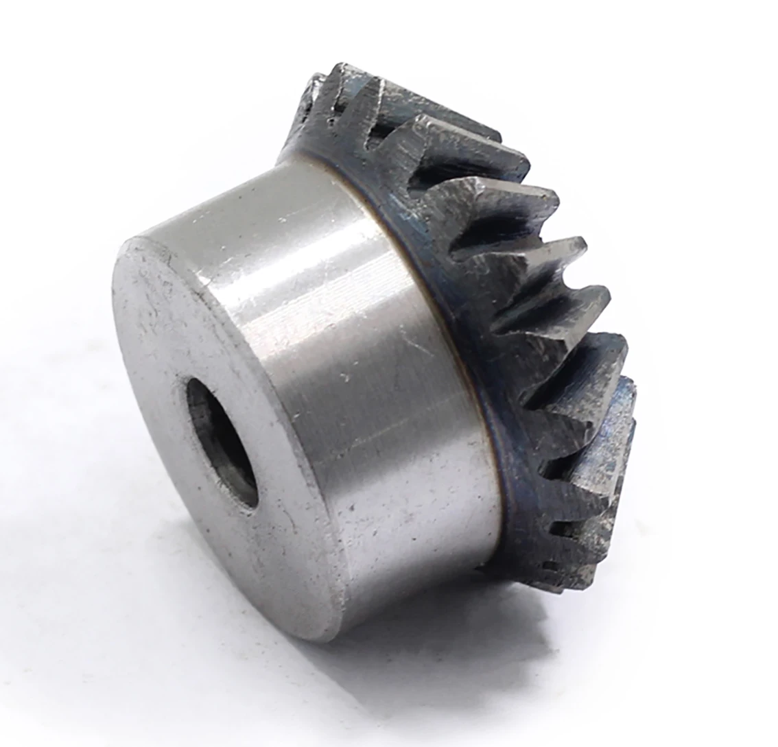 

1Pcs Process Hole 2.5M 15/16/17/18/19/20-30Teeth 1:1 Bevel Gear 45# Steel Gear 90 Degrees Meshing Angle Gears