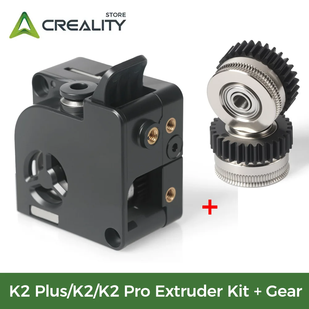 

Creality K2/K2 Pro/K2 Plus Extruder Front Cover / K2 Plus Extruder Kit / K2/K2 Pro/K2 Plus Extrusion Gear Kit 3d Printer Parts
