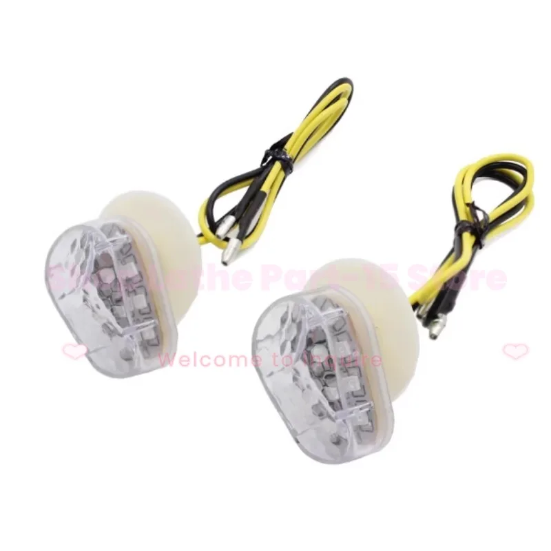 DC 12V Motorcycle Turn Signals LED Indicator Flashing Photoflash Lights Bulb Apply To YZF R1 R6 R6S R3 R6S FZ1 FZ6 FZ8