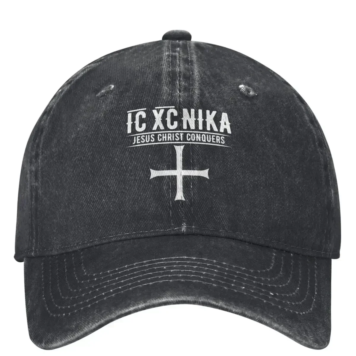 Nouvelle Casquette de Baseball IC XC NIKA JESUS CHRIST CONQUERS, Style Rétro Y2K, pour Couple, Femme, Hip Hop, Casquettes Papa, Protection Solaire, Tennis, Skate, G
