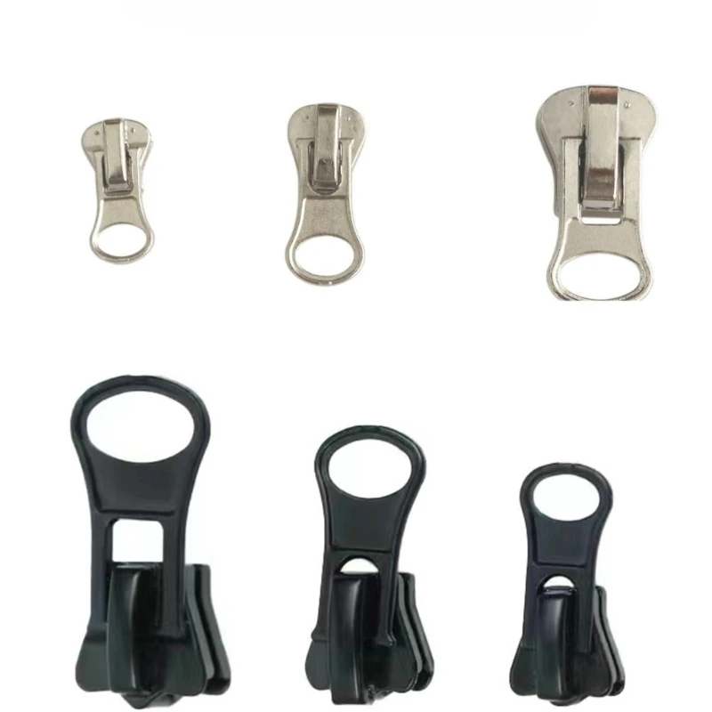 10pcs #3 #5 #8 Zippers Sliders Zippers Repair Zips Zippers Pullers Replacement Zippers for Jackets Suitcases Backpacks B03E