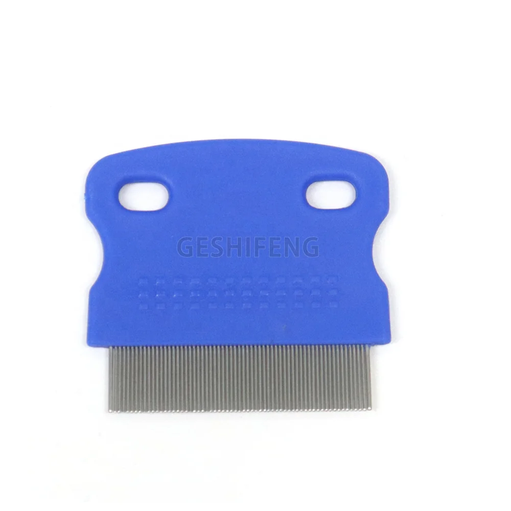 

Hot Selling Pet Hair Remover Bathing Brush Cat and Dog Grooming Tool Handle Comb