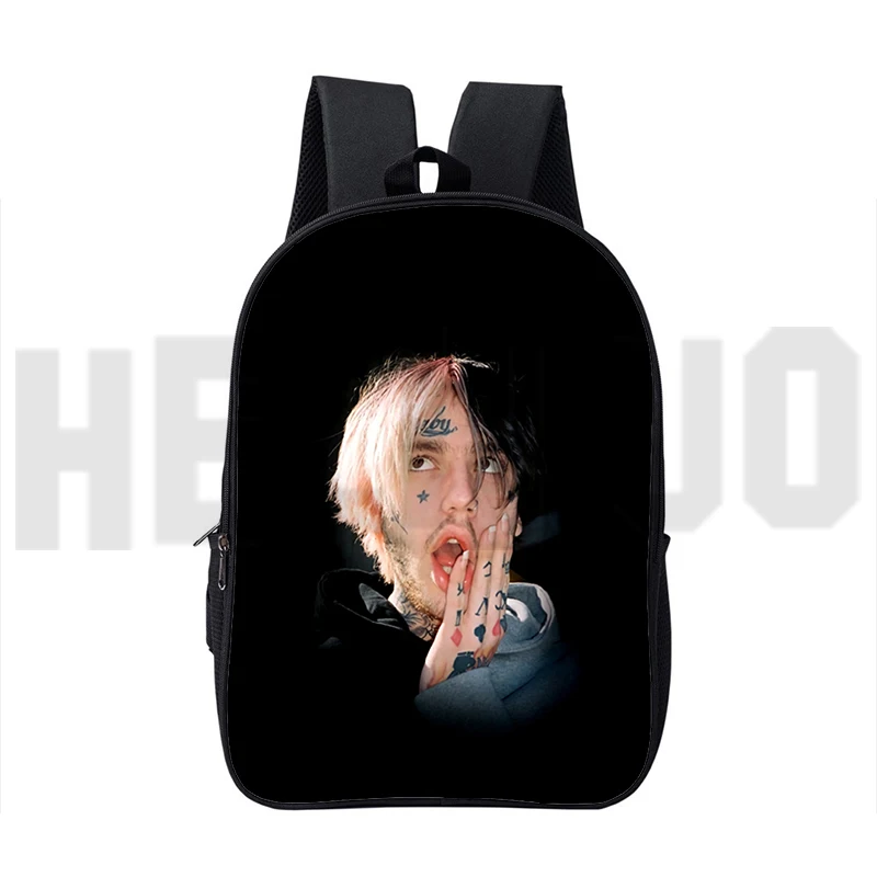 Mochila con estampado 3D de Anime para hombre y niño, morral grande de estilo Hip Hop, con cremallera, 16 pulgadas