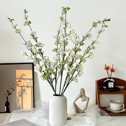 105cm Artificial Snow Willow Long Branches Plant Flower Wedding Home Decoration Soft Decoration Wedding Photography Props