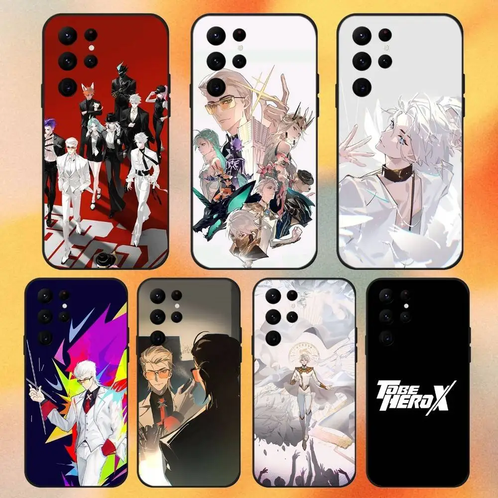 

To Be Hero X Phone Case For Samsung S 25,24,23,22,30,21,10,9,Ultra,Plus,Lite,FE,4,5G Black Soft Case
