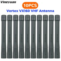 10 Uds VHF antena rechoncha ATV-6B para Vertex Standard ATV-6B VX-160 VX-170 VX-180 VX-210 VX-210A VX-400 VX-820 antena de Radio