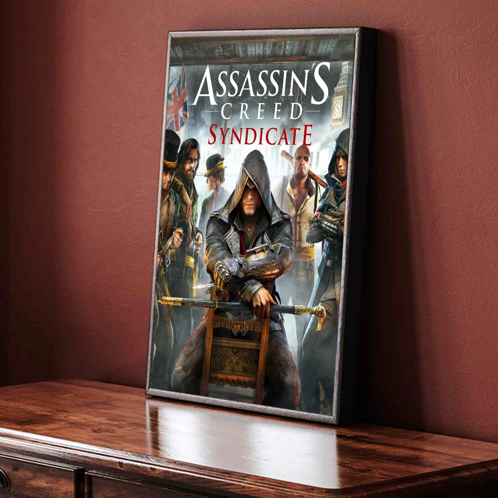 Game Assassin S Creed Anime Posters Sticky Whitepaper Sticker DIY Room Bar Cafe Kawaii Room Decor #4