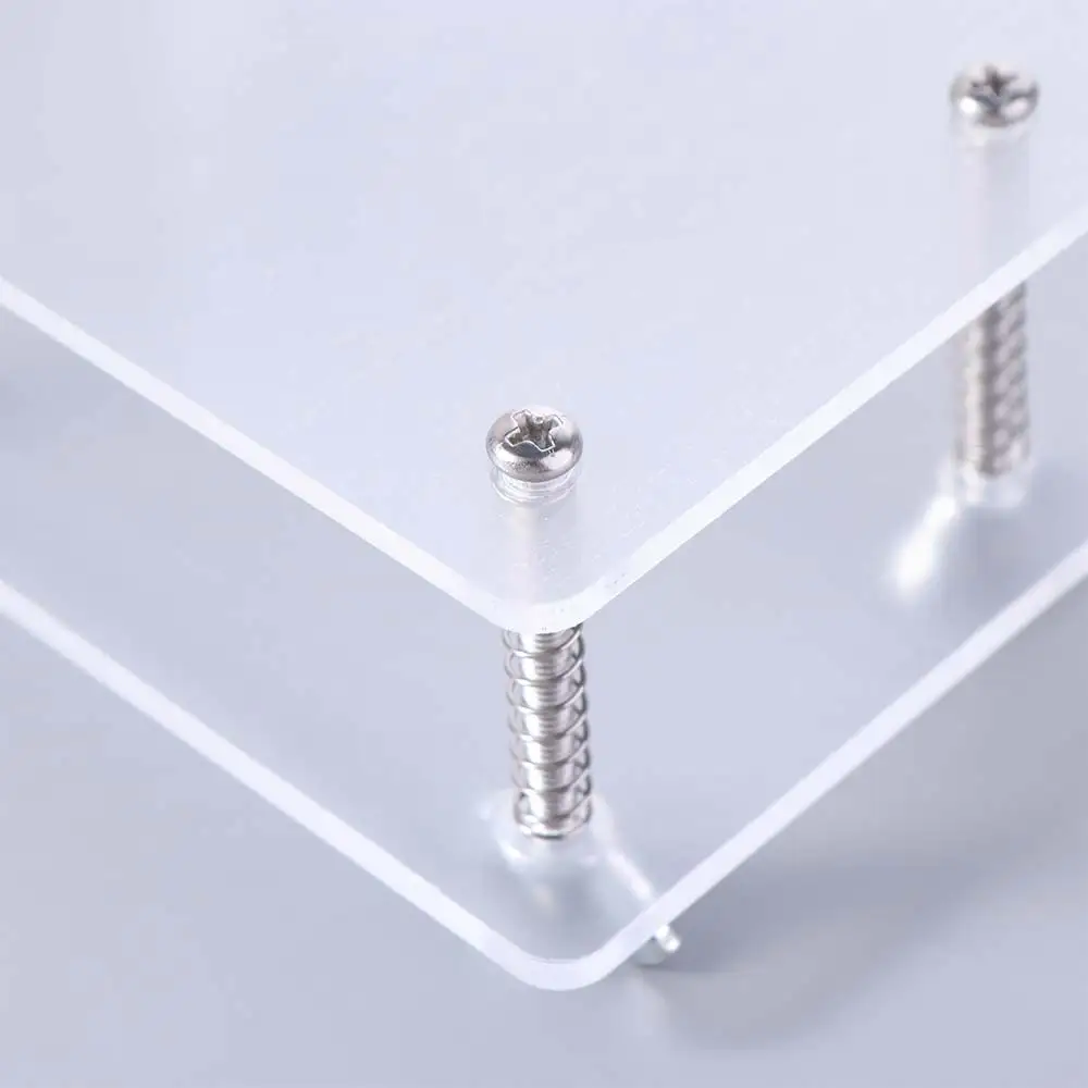 Flatten Tool Card Press Tool Transparent Stainless Steel Card Correcting Device Acrylic Repairing Device Card Bending Corrector