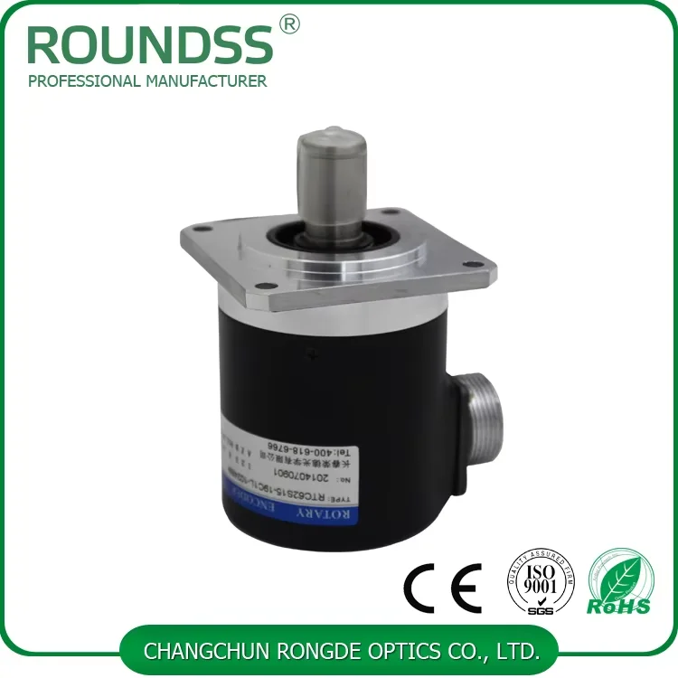 Factory Price  IP65 58mm Optical Rotary Encoder RTC58S15-1445ppr Solid Shaft Automation Machine Tool Spindle CNC Autonics