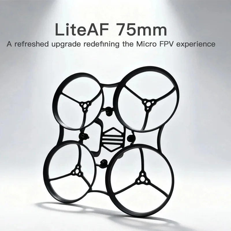 NewBeeDrone Cockroach 75mm Brushless LiteAF Racing Frame White Black Red Optional