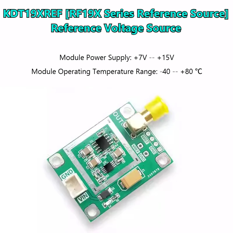 REF19X Voltage Reference, Handheld Multimeter Calibration Voltage Source ADC/DAC High Accuracy Voltage Reference