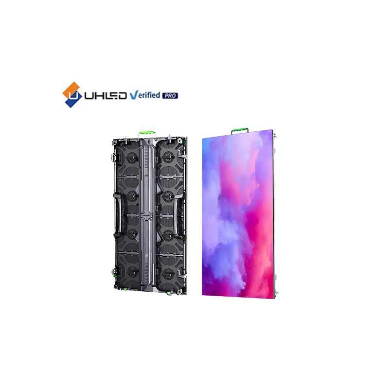 

Простая установка P2.6 Наружный светодиодный дисплей 500 мм x 1000 мм Сценический аренда Светодиодная видеостеновая панель Анжесс Подвесной светодиодный экран