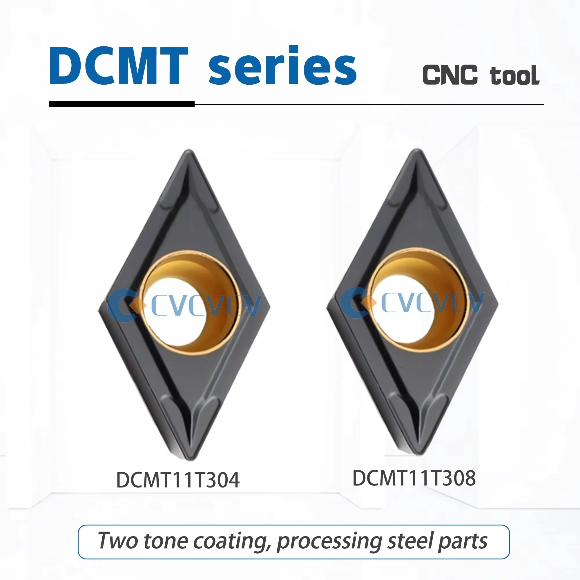 DESKAR Original DCMT11T304 DCMT11T308 LF3018 NumericalControl Machining Center Inner Hole Turning Blade For Cast Iron Processing