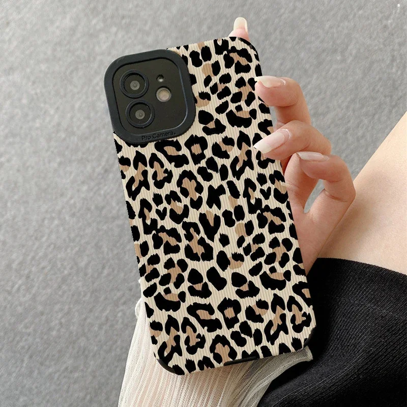 Leopard Pattern Phone Case for Iphone 11 Pro Max Iphone 12 Pro Max Iphone 13 Pro Max Iphone 14 Pro Max Iphone 15 Pro Max Case