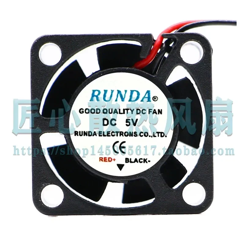 RUNDA 25x25x10mm 2.5CM DC 5V Micro Printer Silent Cooling Fan for printers