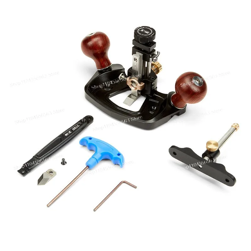 Woodworking Router Plane, Handheld Grooving & Trimming Plane, Multi-Functional Carpenter’s ToolHONGDUI