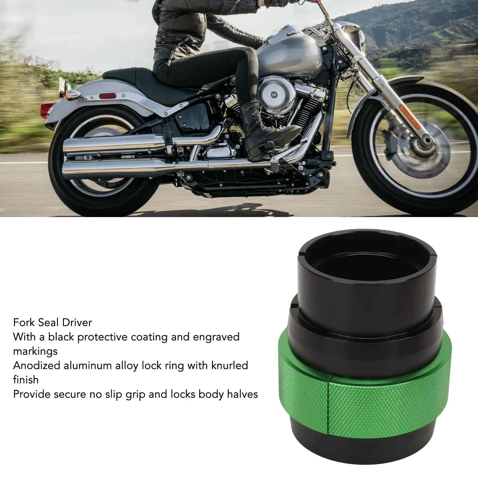 Motorcycle Fork Seal Driver Anti-slip Shock Absorption Ringer Oil Seal Driver For Fork Legs