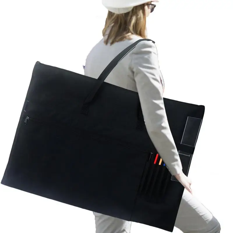 

Сумка для художественных работ, большой размер, искусственное пространство, износостойкая женская сумка для художественных работ/плакатная доска/проект/Рисунок 70x52 см