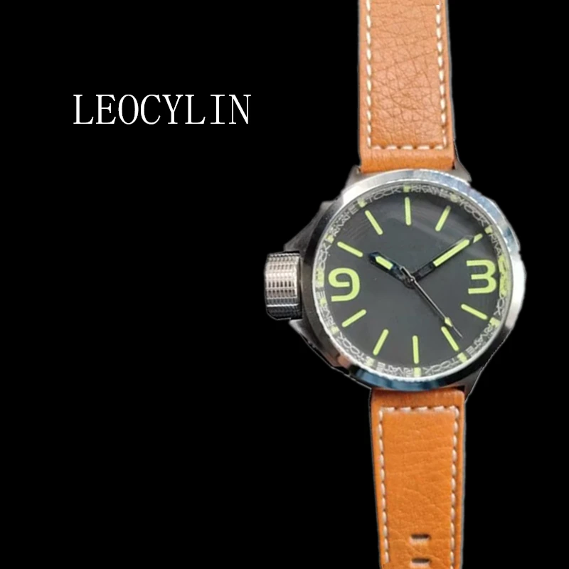 LEOCYLIN pirate quartz watch 100m waterproof Strong luminous Wristwatches sports for men Fashion Relogio Masculino clock