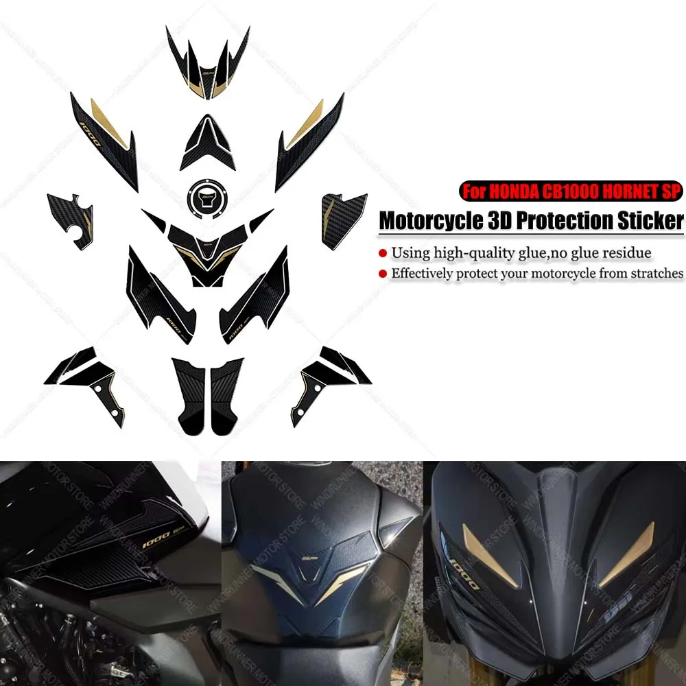 

For Honda CB1000 Hornet SP cb1000 hornet sp Motorcycle Accessories 3D Protective Sticker Waterproof Sticker
