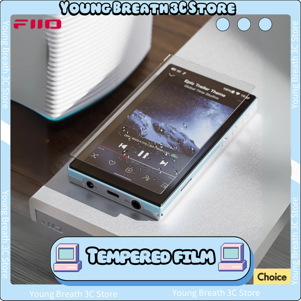 FiiO SK-JM21 Player MP3 Protective Case Anti Slip PU Leather Case Easy to Disassemble FiiO JM21 Music Player Case Custom Gift