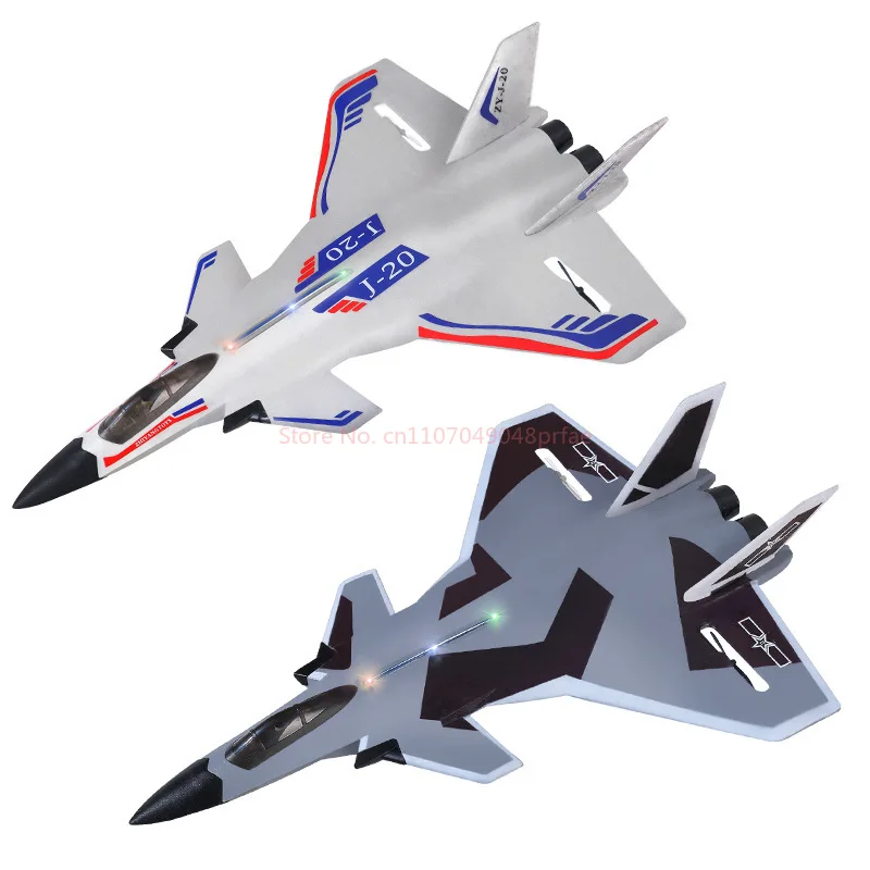 J-20 Children'S Fighter Remote Control Aircraft Model Fixed Wing Aircraft Model Boy Toy Fall Resistant Foam Glider view 5
