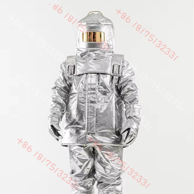 

Good Quality Aluminium Foil Material Heat Protective Suit for High-Temperature Emergency Operation
