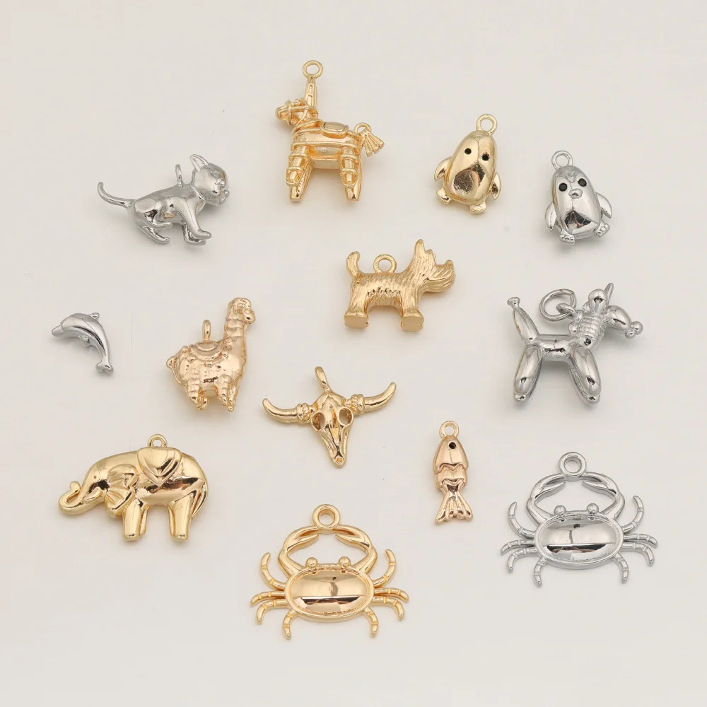 

Cordial Design 50Pcs Jewelry Findings & Components/Copper Pendant/Bracelets Accessories/Hand Made/Genuine Gold Plating #194339