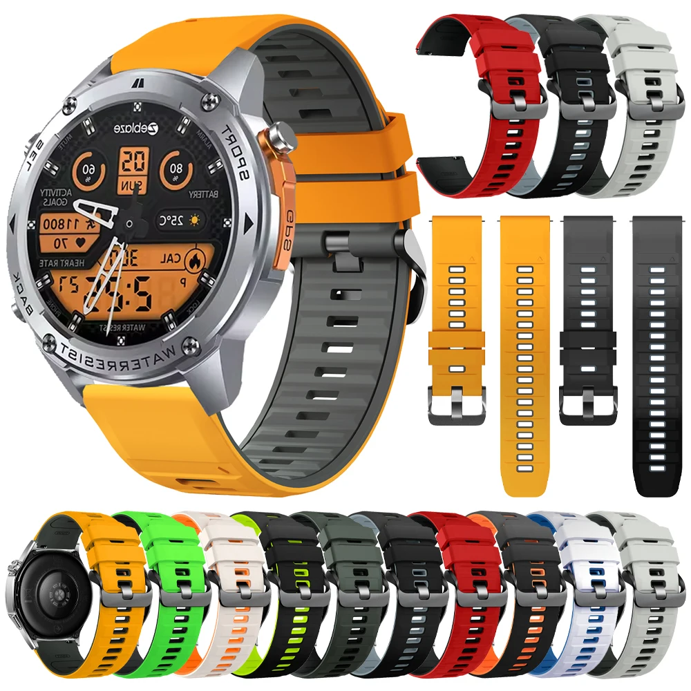 Silicone 22Mm Watch…