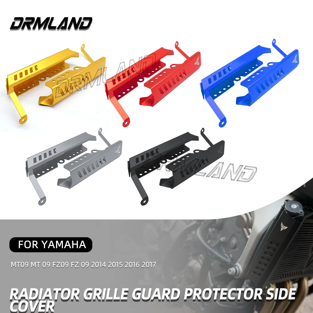 

For Yamaha MT09 MT 09 FZ09 FZ 09 2014 2015-2017 Motorcycle Accessories Radiator Grille Side Cover Grill Protector Guard Parts