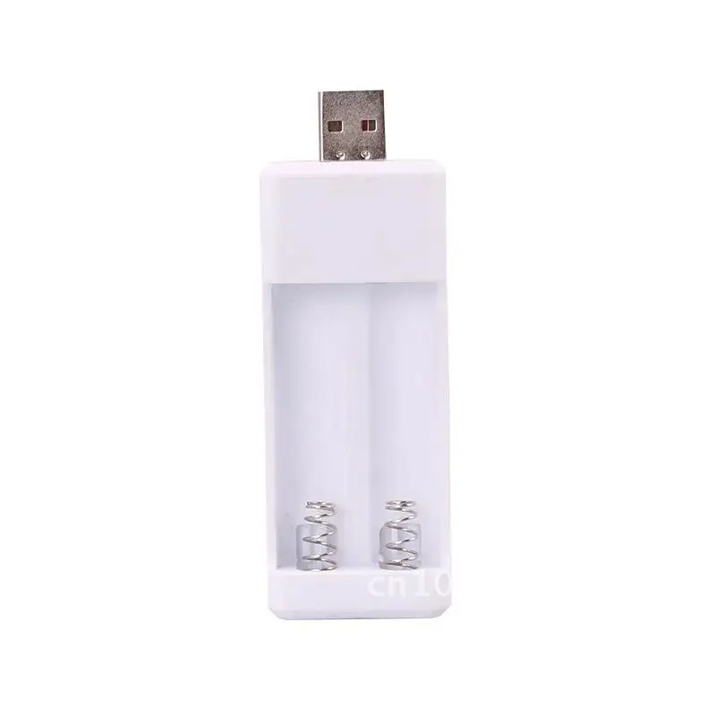 

Battery Charger Adapter USB Plug Portable Chargers For Universal AA Nimh Nicd rechargeable Batteries Power Accessories 2/3slots