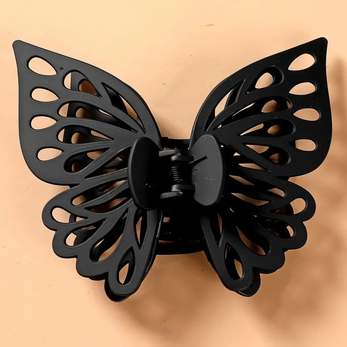 Fashion Butterfly Hair Claw for Women Elegant Geometric Grab Clips Back Head Hairpin Acrylic Barrettes Girls Hair Accessories