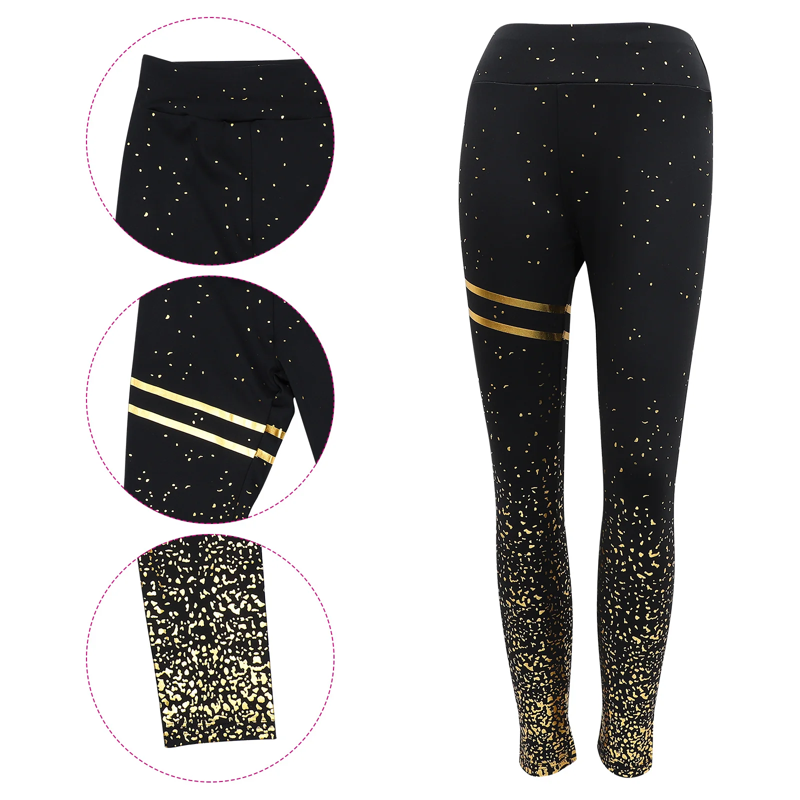 

1Pcs Stretchy Yoga Pants Women High Waist Elastic Leggings for Gym Running Fitness Exercise Yoga Pants Gym Leggings