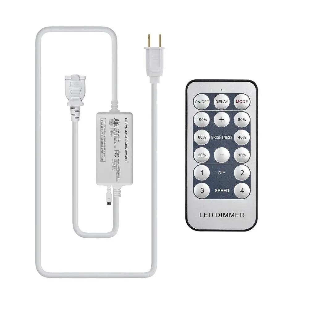 

Dimmer or LED Rope Light,WirelDimmer Remote and Controller with Memory unction, Ideal or Indoor Home, Cabinet, DIY
