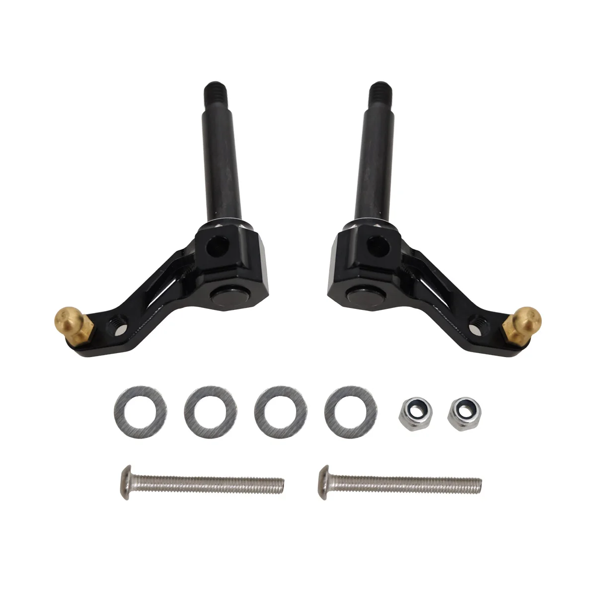 Aluminum Upright Front Knuckle Arm For Tamiya The Hornet Super Hornet CW-01 Chassis LunchBox Grasshopper Wild One