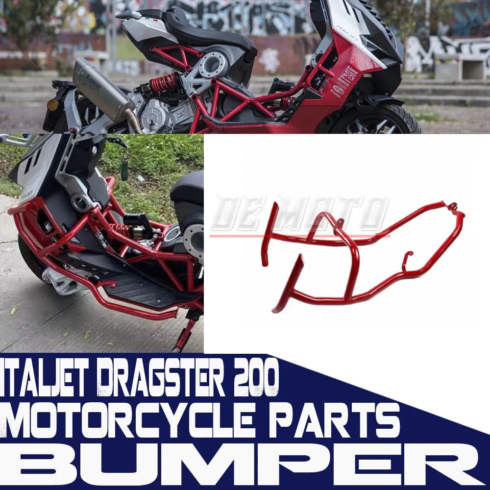 FOR Italjet Dragster 200 / 250i / 125 / 400 Italjet Dragster Engine Guard Engine Guard Crash Bar Protection Bumper Guards