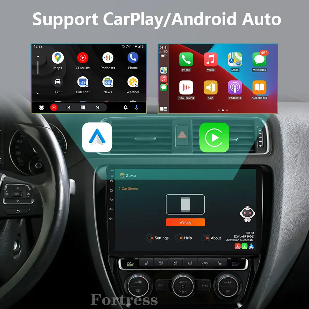 Radio de coche 2 Din para Volkswagen VW Sagitar Jetta 6 Bora 2011 - 2018 Android 12 reproductor de vídeo Multimedia GPS Carplay Auto 4G estéreo