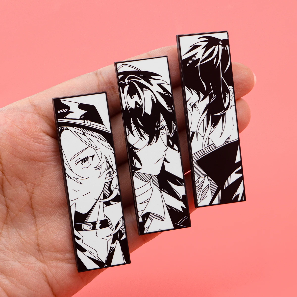 Anime Characters Hard Enamel Pin Manga Badges on Backpack Brooches for Women Men Lapel Pins Cosplay Accessories Toys Gift